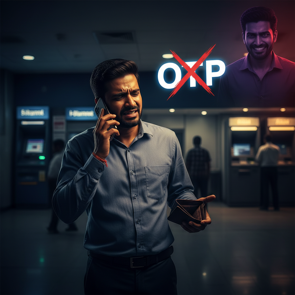 Bank caller asking for OTP India – what to do if I shared it?
