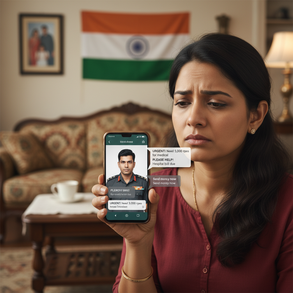 Dating App Soldier asking ₹50,000 for emergency India leave, is it real?