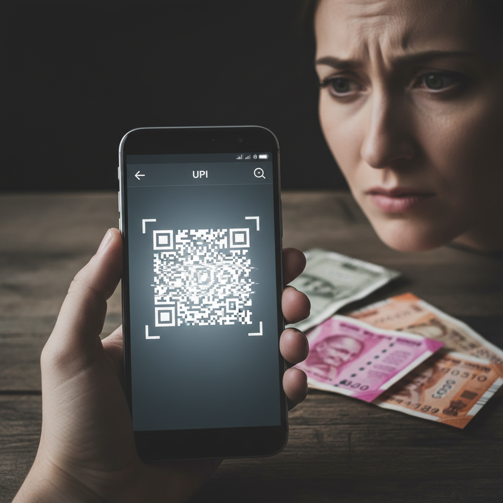 PhonePe refund QR scam — caller asking to scan code, what to do?