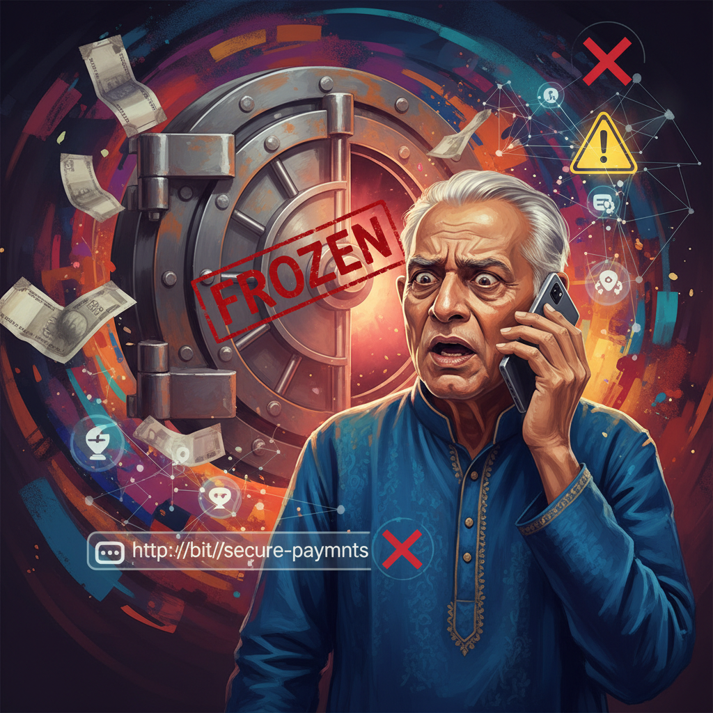 RBI call for Iran-linked transactions & account freeze in 1 hour — is it real, what to do?