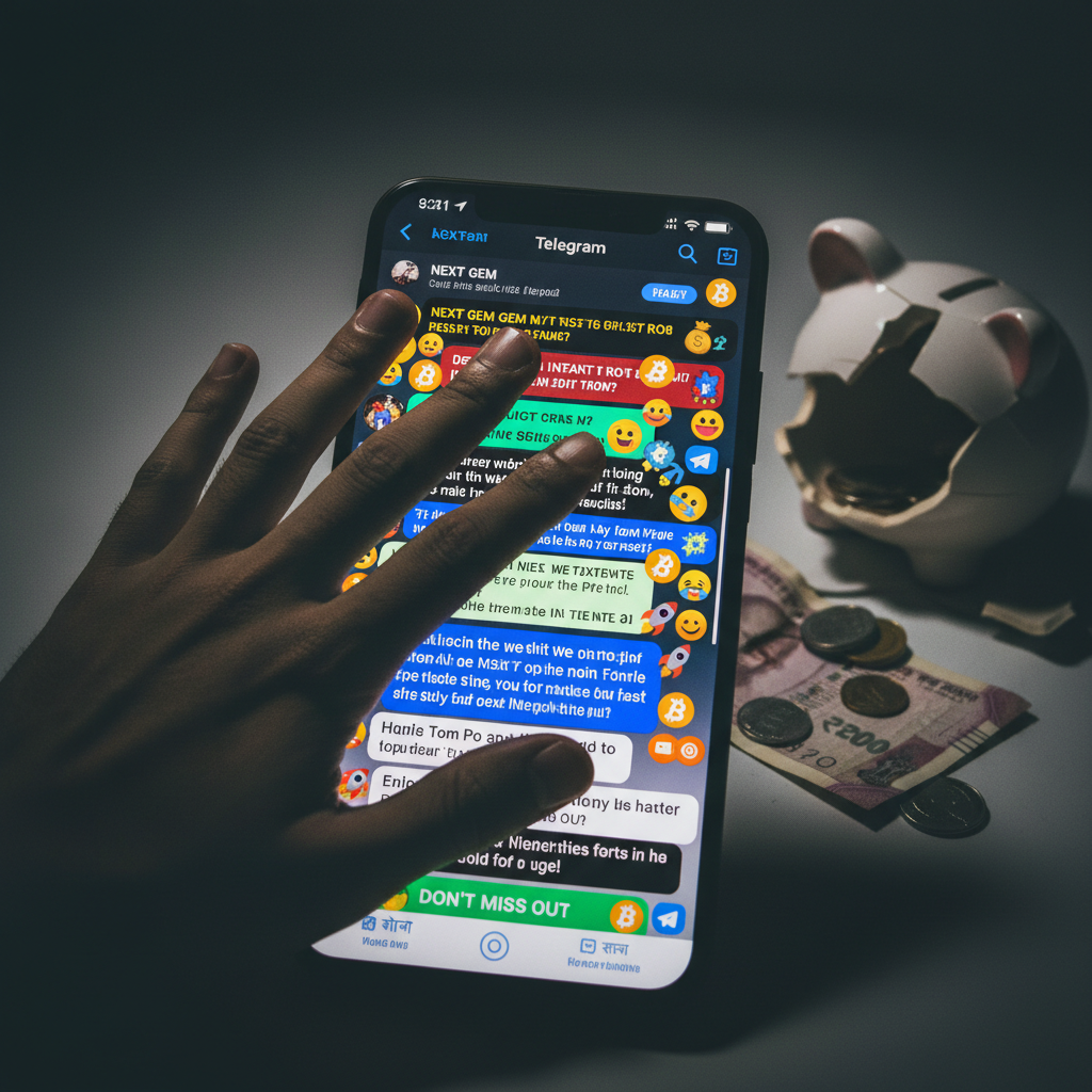 Telegram crypto group promising 30% monthly returns India – is it a scam what to do?
