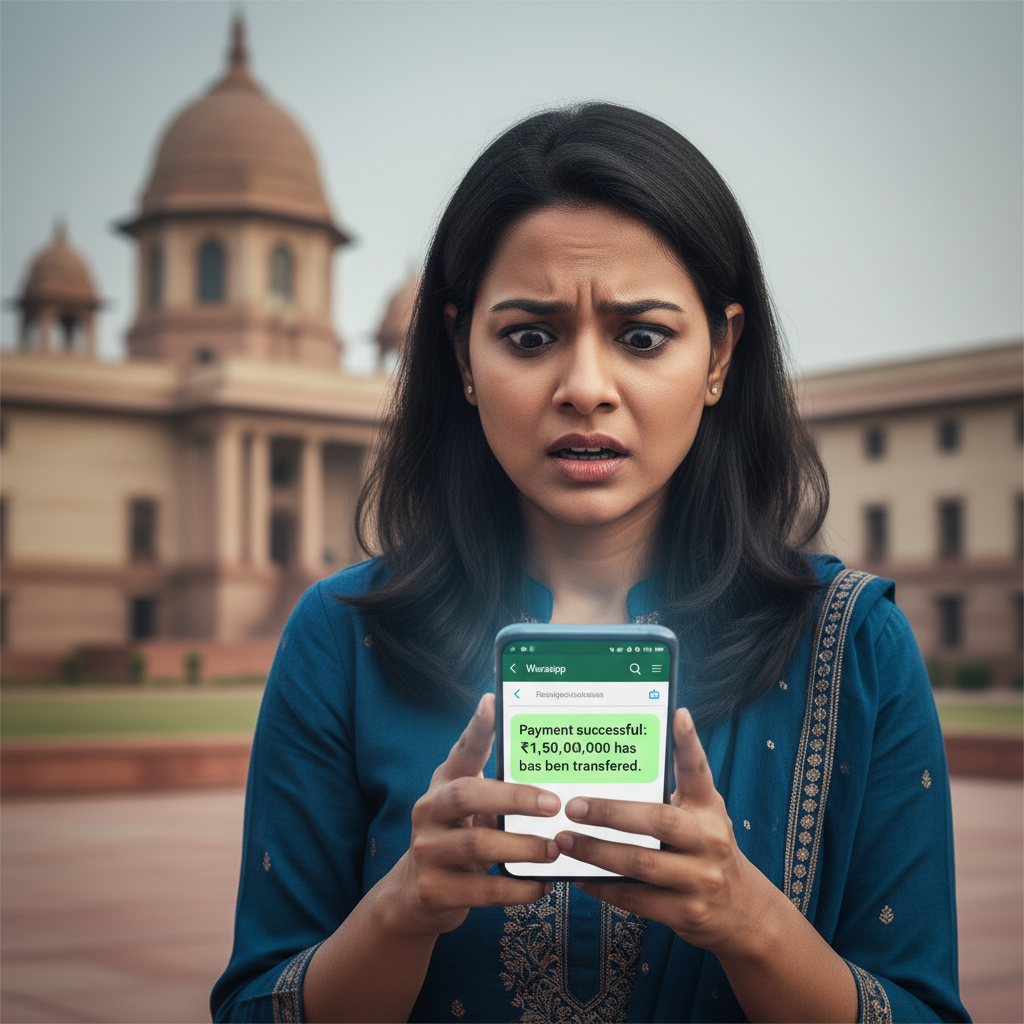 WhatsApp pregnant job scam ₹5 lakh offer India — is it real or fake?